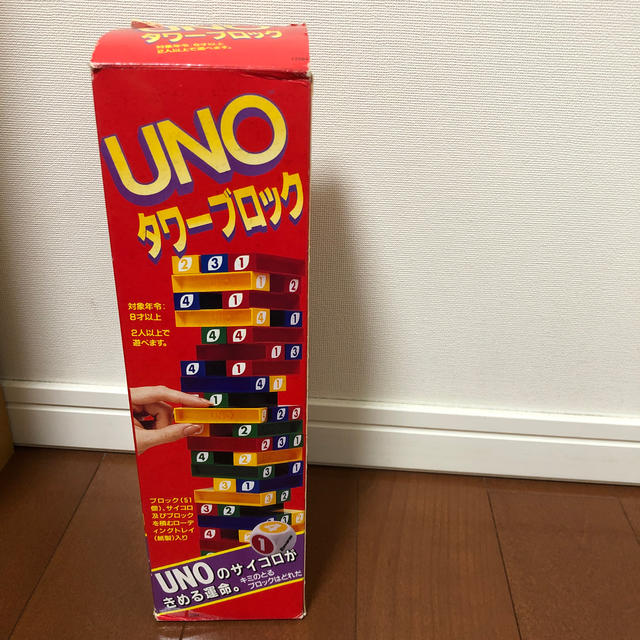 UNO(ウーノ)のUNOタワーブロック キッズ/ベビー/マタニティのおもちゃ(積み木/ブロック)の商品写真