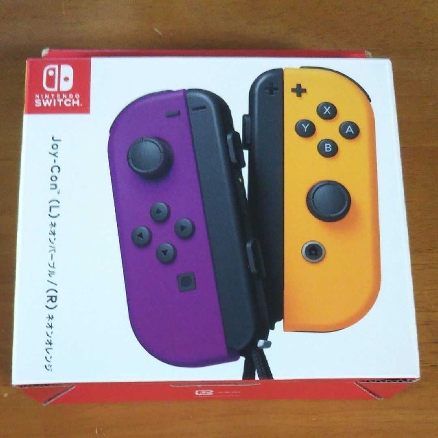 Joy-Con ネオンパープル ネオンオレンジエンタメ/ホビー