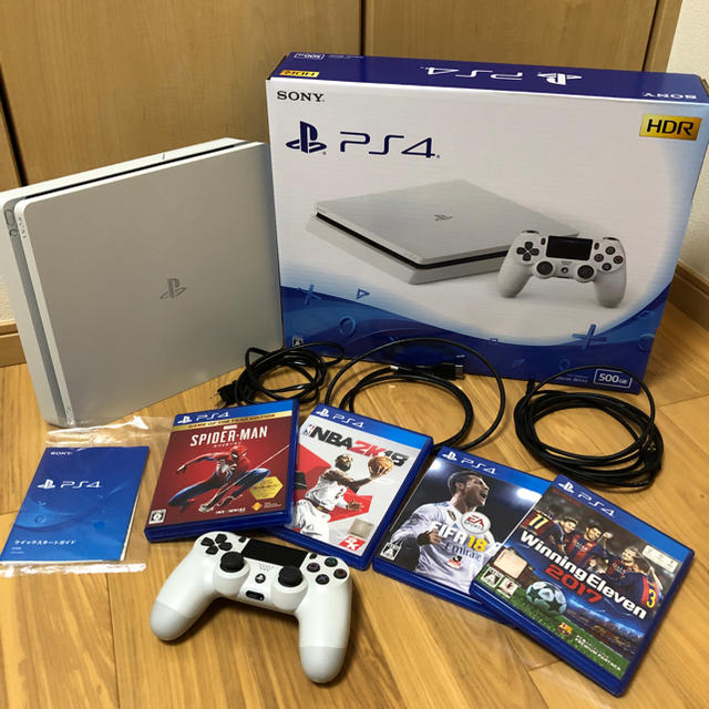 PS4 本体 500GB ソフト  4本セット