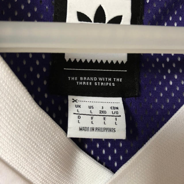 adidas(アディダス)のadidas Hardies Jersey White Cllegiate メンズのトップス(Tシャツ/カットソー(半袖/袖なし))の商品写真