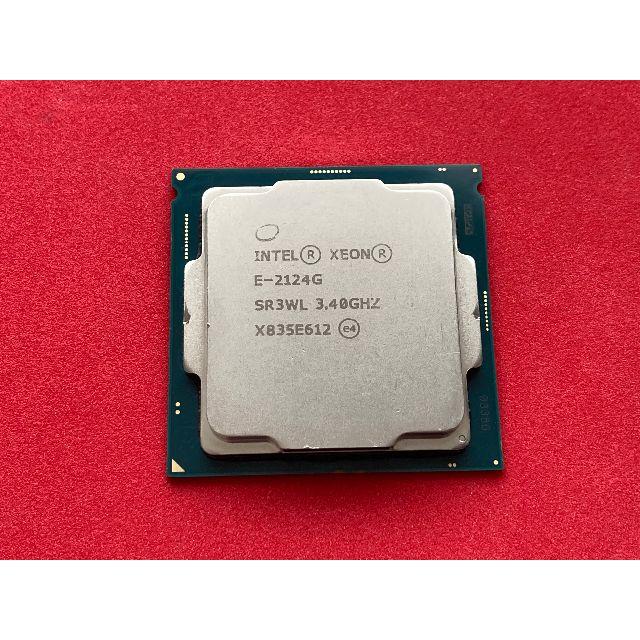 Intel CoffeeLake CPU Xeon E-2124G, 1151スマホ/家電/カメラ