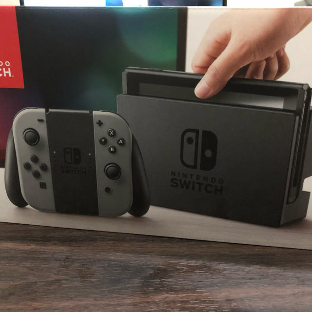 nintendo switch 任天堂　グレー