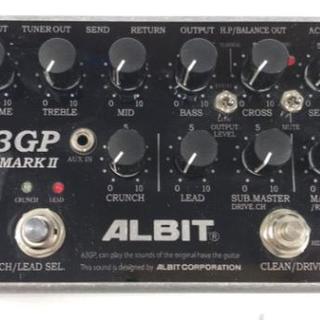【美品】ALBIT A3GP MARK2 3CH Guitar Pre-AMP(エフェクター)