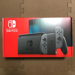 ニンテンドースイッチ(Nintendo Switch)の《新品•未開封》任天堂スイッチ本体 Nintendo Switch グレー(家庭用ゲーム機本体)