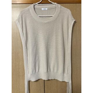 ローリーズファーム(LOWRYS FARM)の【美品】LOWRYSFARM  LF620098CF 7Gサイドムスビベスト(ベスト/ジレ)