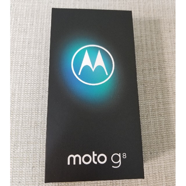motorola moto g8 ブルー 新品未使用スマートフォン/携帯電話