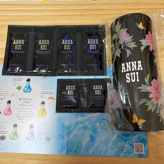 ANNA SUI(アナスイ)のアナスイ　ボトルティッシュと試供品セット インテリア/住まい/日用品のインテリア小物(ティッシュボックス)の商品写真