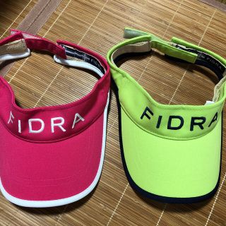 フィドラ(FIDRA)のFIDRA ゴルフ　サンバイザー(ウエア)