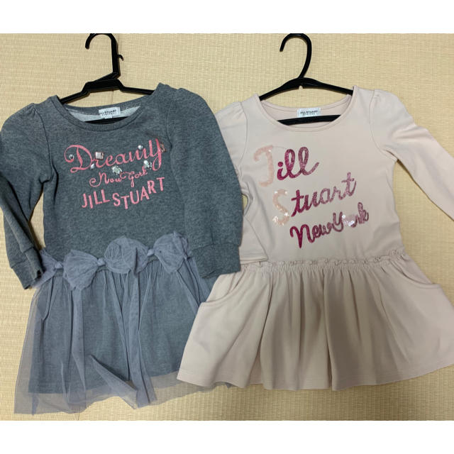 JILLSTUART(ジルスチュアート)のジルスチュアート  100 ワンピース　２枚セット キッズ/ベビー/マタニティのキッズ服女の子用(90cm~)(ワンピース)の商品写真