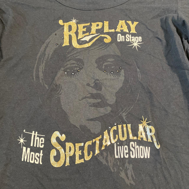 Replay(リプレイ)のREPLAY デザインTシャツ レディースのトップス(Tシャツ(半袖/袖なし))の商品写真