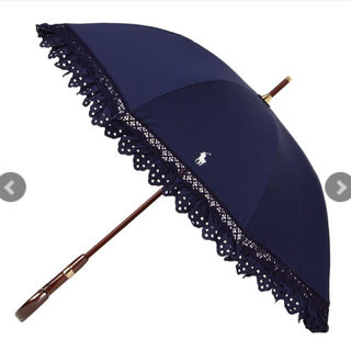 ラルフローレン(Ralph Lauren)のラルフローレン　エンブフリル　日傘(傘)