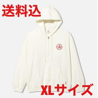 サンダイメジェイソウルブラザーズ(三代目 J Soul Brothers)のgu studio seven sweat zip parka white XL(パーカー)