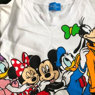 ディズニー(Disney)のDISNEY BESTIES Tシャツ LL 白(Tシャツ(半袖/袖なし))