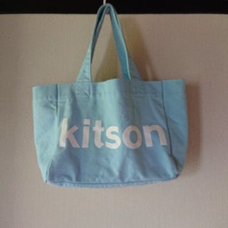 キットソン(KITSON)のお値下げ中!【kitson】ミニトートバッグ  水色(トートバッグ)