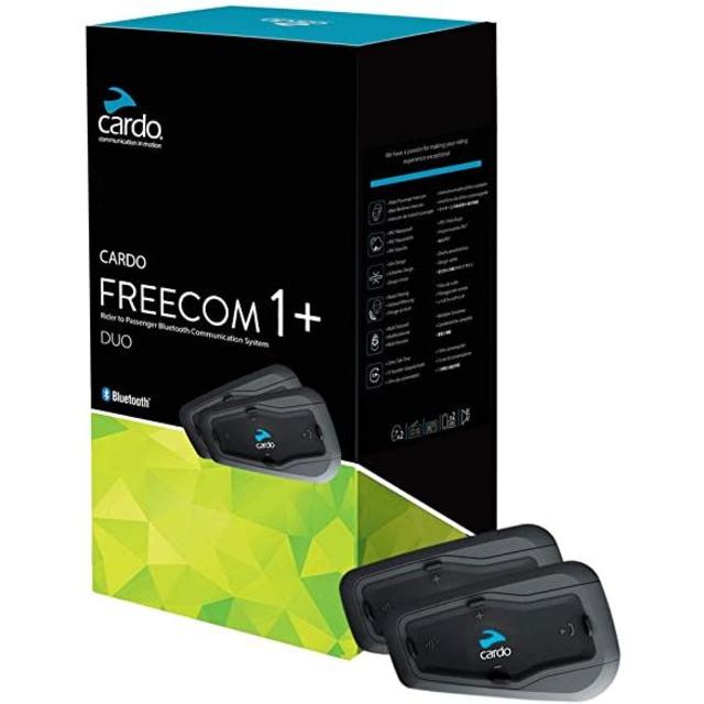 タンデム使用可能モデル[数量限定特価！即納]Cardo FREECOM 1+ デュオ インカム バイク