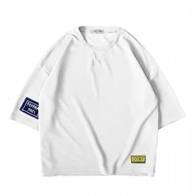 新品 メンズ Tシャツ オーバーサイズ ビッグシルエット ホワイト 大きめ の通販 By Yuuki S Shop ラクマ