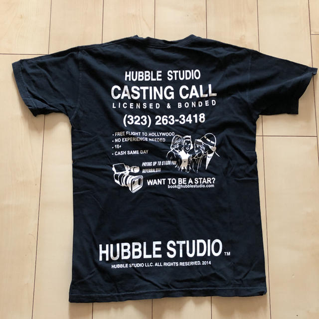 HUBBLE STUDIO Tシャツ 岩田剛典着用