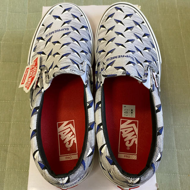 Supreme(シュプリーム)のsupreme/vans diamond plate slip on pro メンズの靴/シューズ(スリッポン/モカシン)の商品写真