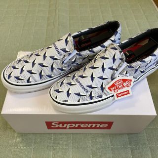 シュプリーム(Supreme)のsupreme/vans diamond plate slip on pro(スリッポン/モカシン)