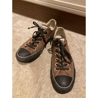 コンバース(CONVERSE)のコンバース スニーカー オールスター 茶黒ツートン 26.5cm(スニーカー)