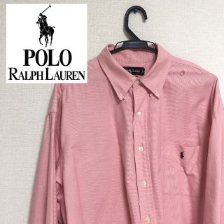 ラルフローレン(Ralph Lauren)のラルフローレン　長袖シャツ　ピンク 　ビッグサイズ(シャツ)