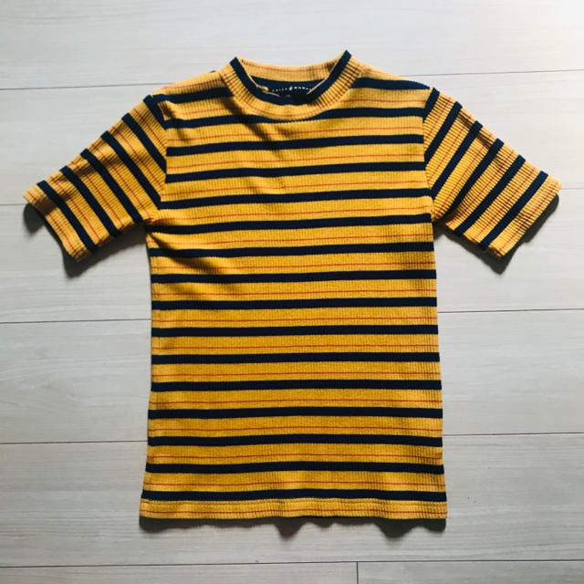 Dot&Stripes CHILDWOMAN(ドットアンドストライプスチャイルドウーマン)のDot&Strip 半袖ニット レディースのトップス(Tシャツ(半袖/袖なし))の商品写真