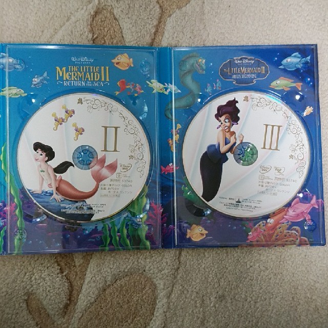 限定品　品　リトル・マーメイド　メモリアル・ボックス DVD3枚組