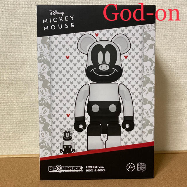 MEDICOM TOY(メディコムトイ)のBE@RBRICK fragment MICKEY MOUSE REVERSE  エンタメ/ホビーのフィギュア(その他)の商品写真