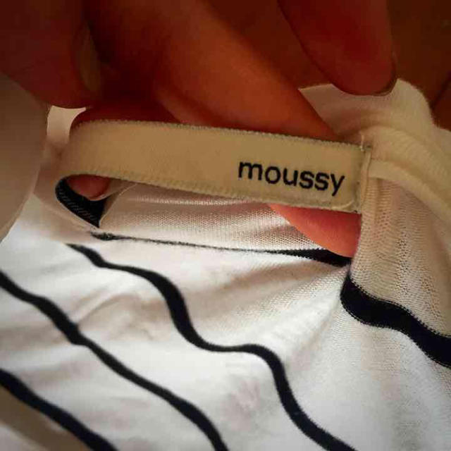 moussy(マウジー)のマウジー ボーダー レディースのトップス(Tシャツ(長袖/七分))の商品写真