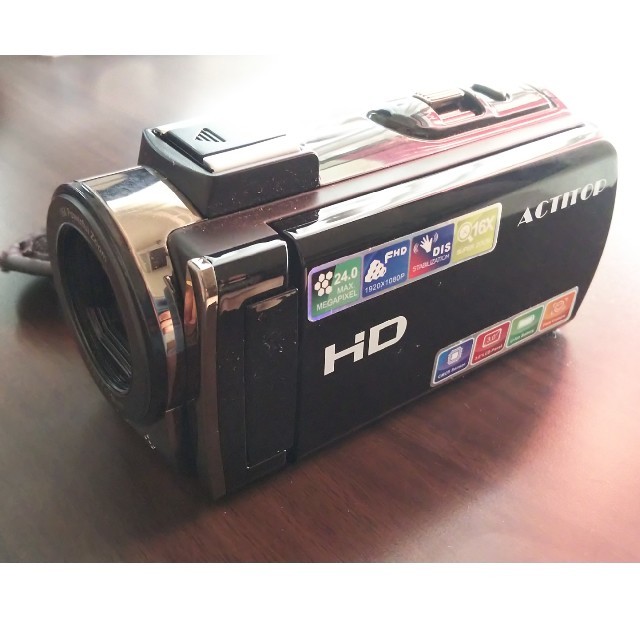箱、カバー付き ビデオカメラ スマホ/家電/カメラのカメラ(ビデオカメラ)の商品写真