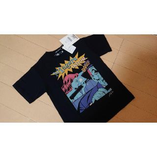 ジョーイヒステリック(JOEY HYSTERIC)の新品タグ付き JOYヒステリックグラマー アニコミ柄Tシャツ サイズ140(Tシャツ/カットソー)