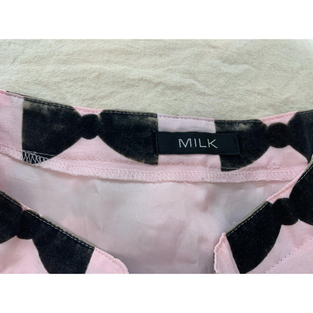 MILK(ミルク)のMILKリボンスカート レディースのスカート(ミニスカート)の商品写真