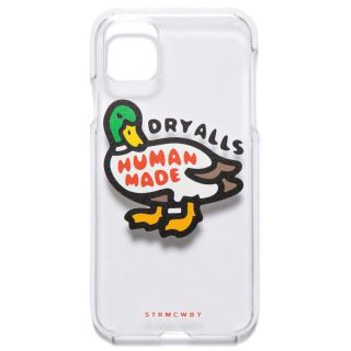 アベイシングエイプ(A BATHING APE)のHUMAN MADE iPhone 11 ケース DUCK ダック 透明 クリア(iPhoneケース)