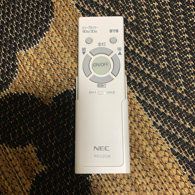 NEC(エヌイーシー)のNEC  RE0208 インテリア/住まい/日用品のライト/照明/LED(天井照明)の商品写真