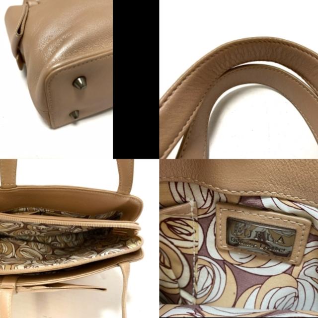 Furla(フルラ)のフルラ ハンドバッグ美品  ピンクベージュ レディースのバッグ(ハンドバッグ)の商品写真