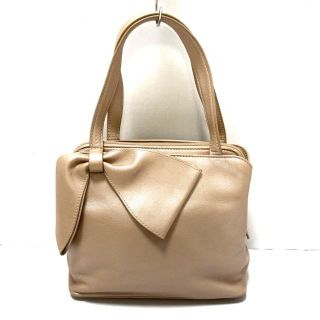 フルラ(Furla)のフルラ ハンドバッグ美品  ピンクベージュ(ハンドバッグ)