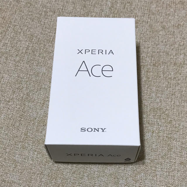 XPERIA Ace ホワイト モバイル対応 simフリースマートフォン