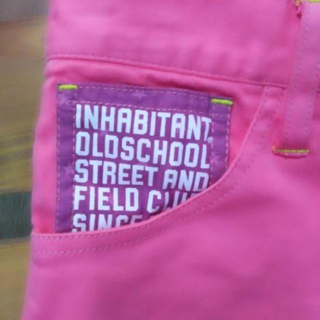 inhabitant(インハビダント)のINHABITANT【GIRLS SHORT PANTS】ピンク Msize レディースのパンツ(ショートパンツ)の商品写真