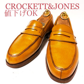 クロケットアンドジョーンズ(Crockett&Jones)の405.CROCKETT&JONES LINCOLN ペニーローファー　6E(ドレス/ビジネス)