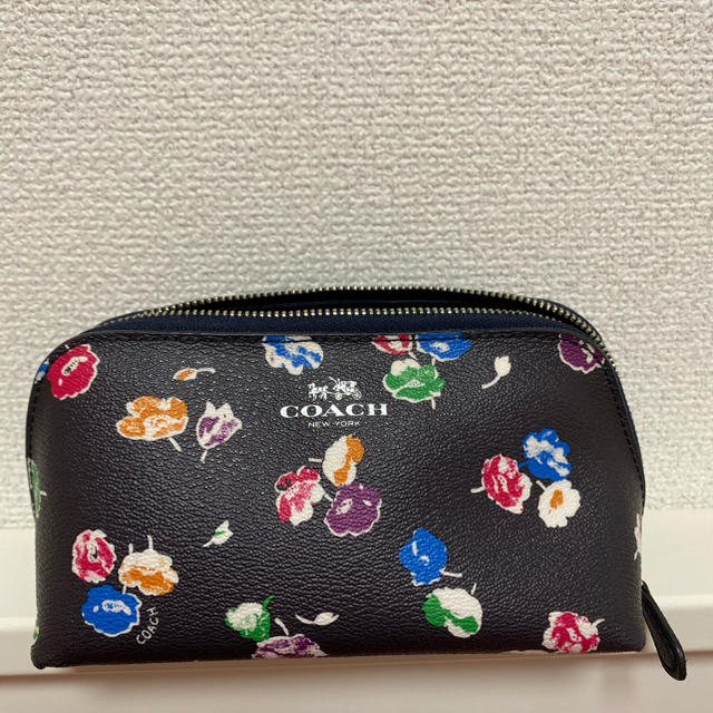 COACH(コーチ)の【美品】coach ポーチ レディースのファッション小物(ポーチ)の商品写真