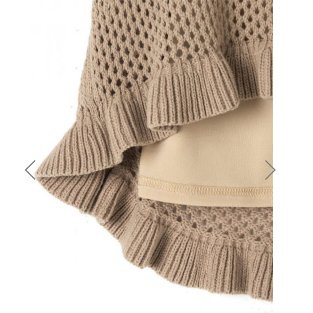 GRL(グレイル)のGRL 透かし編みニットスカート レディースのスカート(ロングスカート)の商品写真