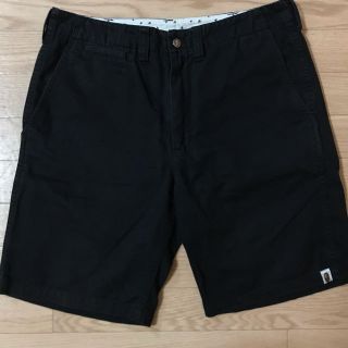 A BATHING APE - BAPE エイプ チノショートパンツ 短パン 黒 Mの通販