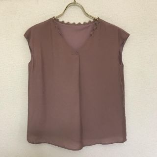 プロポーションボディドレッシング(PROPORTION BODY DRESSING)のPROPORTION BODY DRESSING フリルネックブラウス(シャツ/ブラウス(半袖/袖なし))