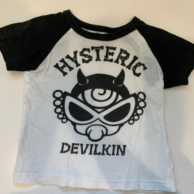 HYSTERIC MINI(ヒステリックミニ)のヒスミニ　半袖　Tシャツ　80 デビルキン  キッズ/ベビー/マタニティのベビー服(~85cm)(Ｔシャツ)の商品写真