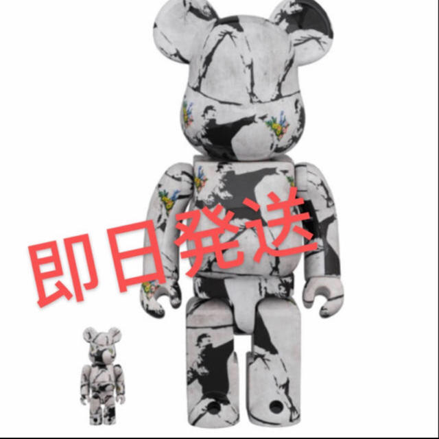 BE@RBRICK FLOWER BOMBER 100％&400% 2体