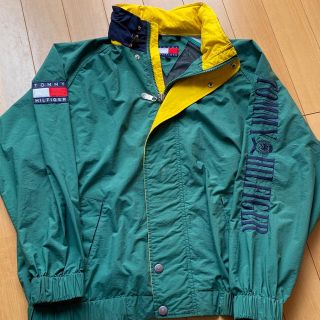 TOMMY HILFIGER(ナイロンジャケット ・ グリーン・カーキ/緑色 TOMMY HILFIGER(ナイロンジャケット ・ グリーン・カーキ/緑色