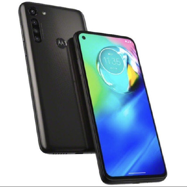 モトローラ Motorola moto g8 power スモークブラックスマートフォン/携帯電話