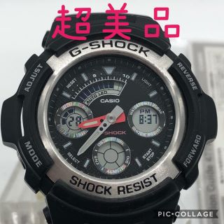 ジーショック(G-SHOCK)のCASIO G-SHOCK BASIC 美品 アナログ 耐衝撃防水腕時計オススメ(腕時計(アナログ))