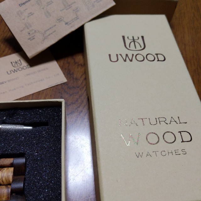 木製腕時計 UWOOD