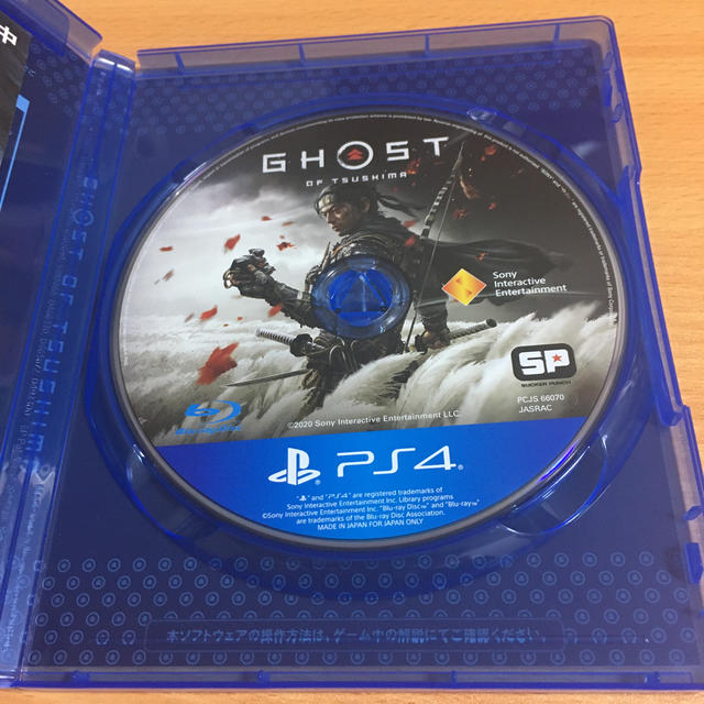 SONY(ソニー)のGhost of Tsushima（ゴースト・オブ・ツシマ） PS4 エンタメ/ホビーのゲームソフト/ゲーム機本体(家庭用ゲームソフト)の商品写真